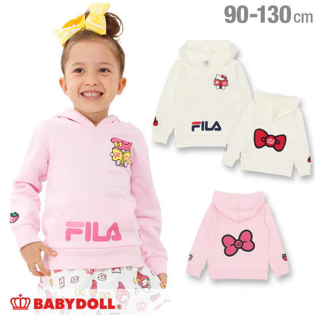 50 Off Sale サンリオ Fila 胸キャラクターパーカー 1309k 90cm ハローキティ トップス Babydoll ベビードール オンラインショップ 子供服 通販 公式