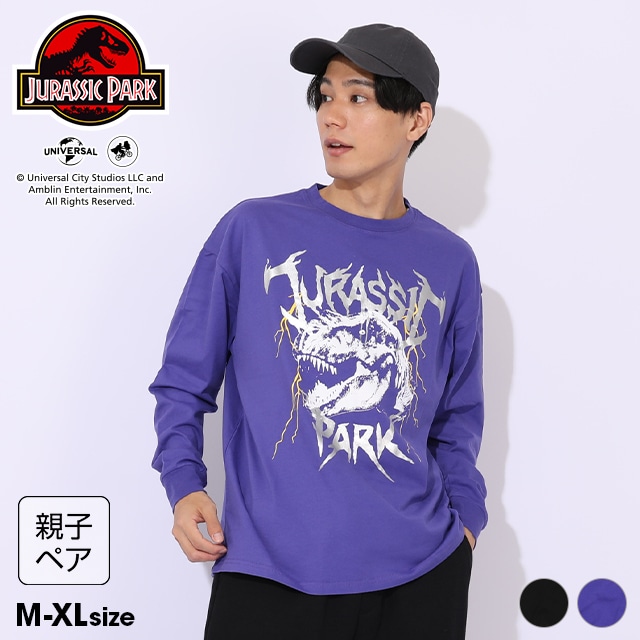 【ノベルティフェア対象】【NV】10/27NEW 親子お揃い ジュラシックパーク ロックロンT 1124A
