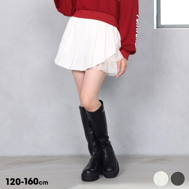 11/10NEW PINKHUNT アシンメトリー プリーツスカート 1148K