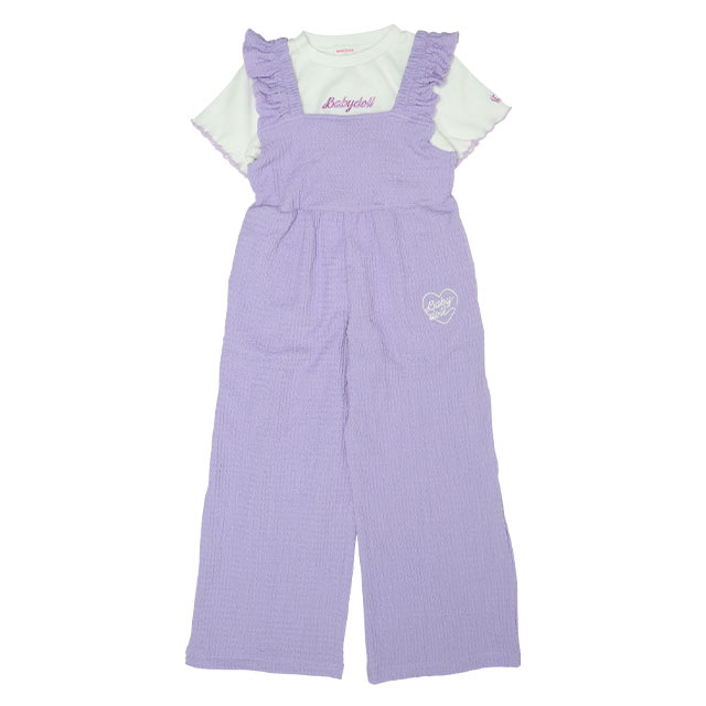 5/25までさらに20%OFF！50%OFF SALE Tシャツ＆フリルサロペットセット
