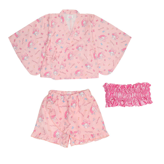 6/18～30%OFF SALE サンリオ セパレート浴衣 3点セット 0534K(S(90-100