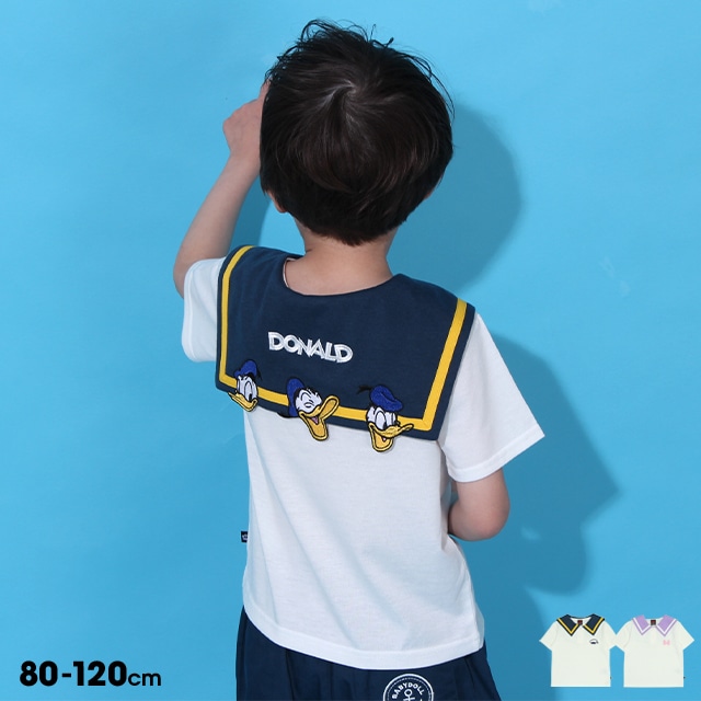 5/12NEW ディズニー マリンTシャツ 0582K(80cm ドナルド