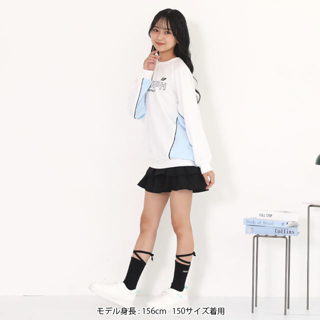 8/8NEW PINKHUNT ゆったりシルエットゲームトレーナー 0880K