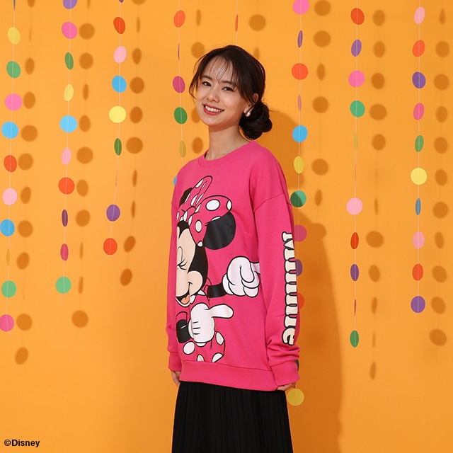 新品未使用 M M ペア おばけ ミッキー ゴースト ミニー トレーナー メンズ Disney ディズニー 親子ペア トレーナー 長袖 ミッキー ミニー