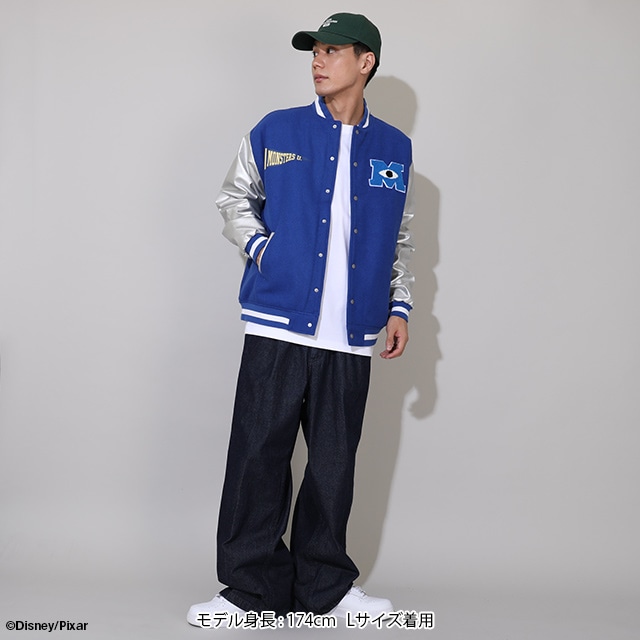 希少 SSDD Fuctスタジャン ネイビー/ベージュ Sサイズ ファラオ 希少 SSDD Fuctスタジャン ネイビー/ベージュ Sサイズ ファラオ