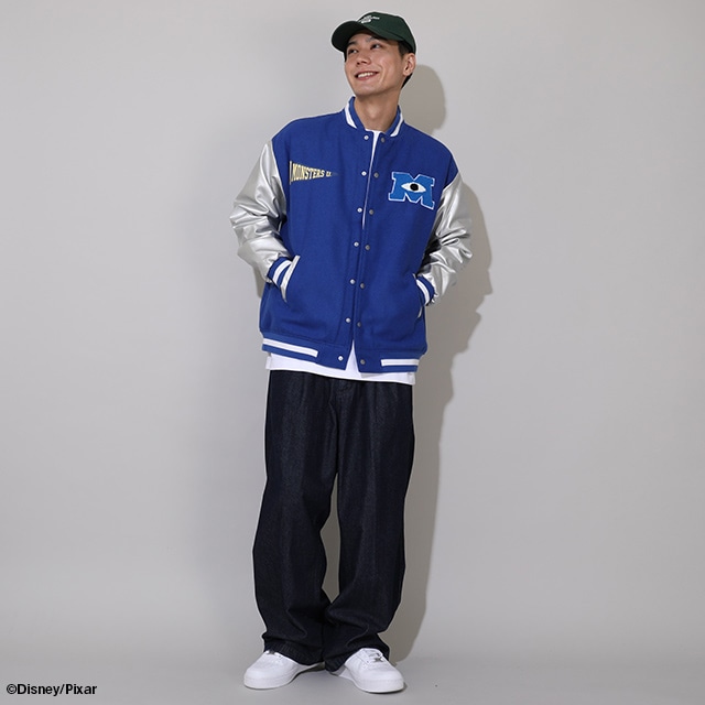 ☆レア　希少　ディズニー　バーシティジャケット☆M☆海外　アメリカ ☆レア 希少 ディズニー バーシティジャケット☆M☆海外