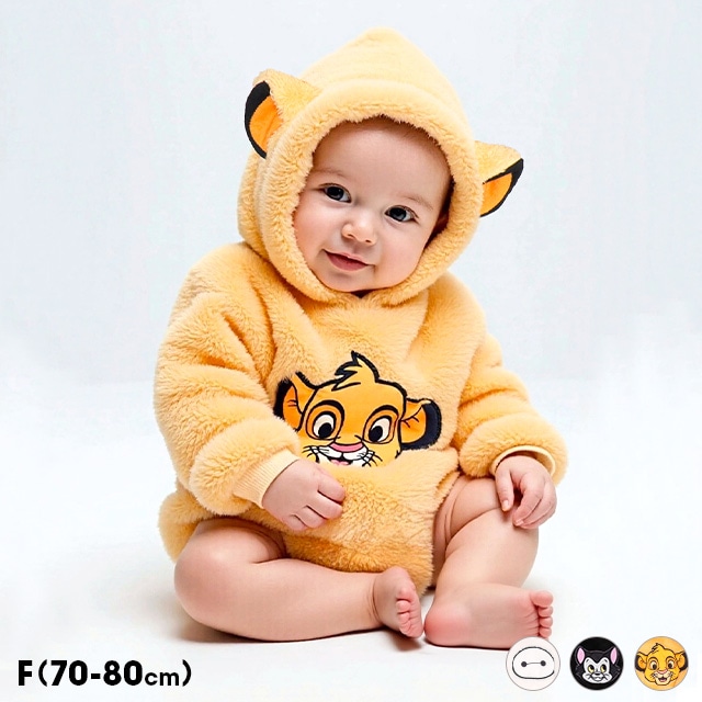 海外ディズニー限定 リーナベル 子供服 ロンパース 楽天市場】NEW ディズニー ぽってり ロンパース 8207B ベビー