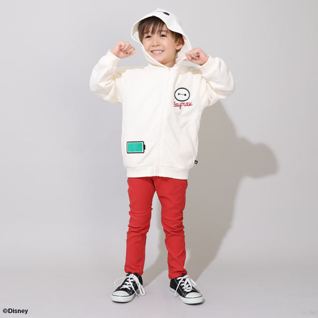 BABYL - 【最終値下げ】THE ONEメンバー限定！BABYL 手書きロゴパーカー 9/19NEW ディズニー キャラクターサガラワッペンジップパーカー