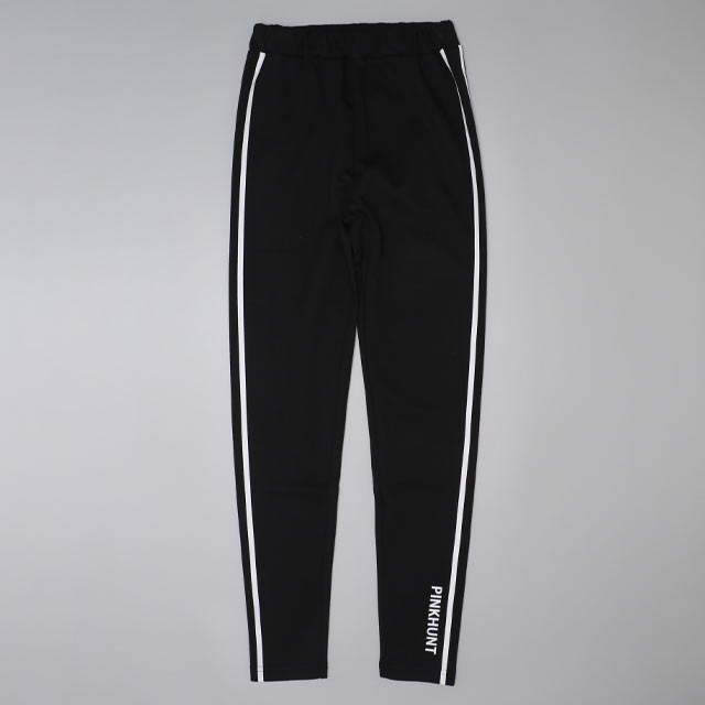 9/10NEW PINKHUNT ラインレギンス 0958K(120cm ホワイト): 雑貨