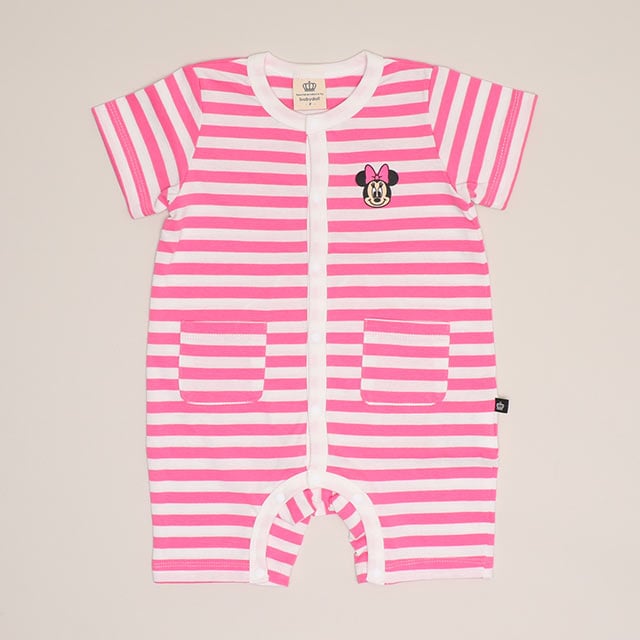 12/24NEW ディズニー おしりキャラクターロンパース 1208B(F(70-80