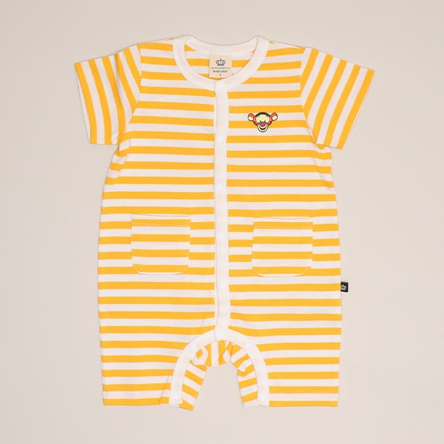 新品未使用90cm baby Dior イエロー ストライプロンパース 新品未使用90cm baby Dior イエロー ストライプロンパース - メルカリ