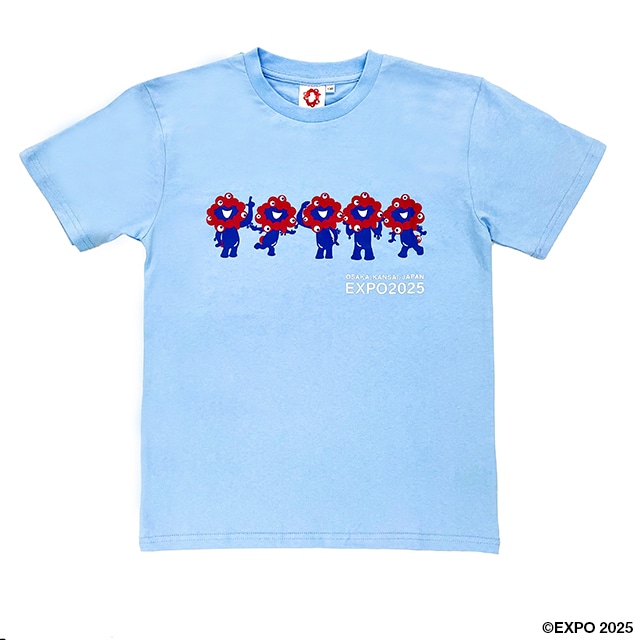 7/15NEW 【綿100％】EXPO2025 ミャクミャク つながるTシャツ 1233K